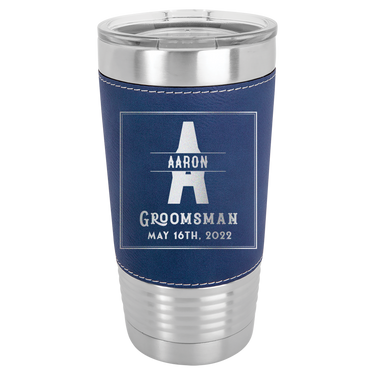 Customized Tumblers of Appreciation for Groomsman & Best Man Gifts